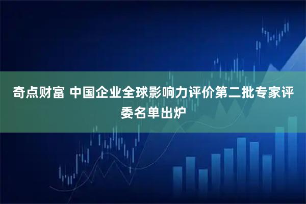 奇点财富 中国企业全球影响力评价第二批专家评委名单出炉